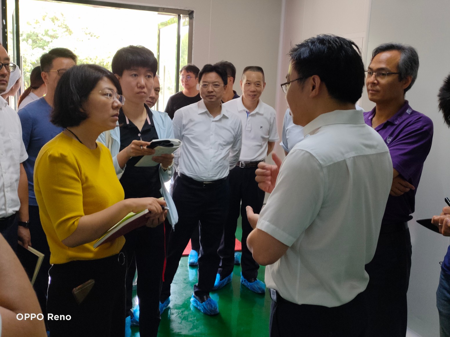 中央農業(yè)部、市縣農業(yè)局公司考察指導